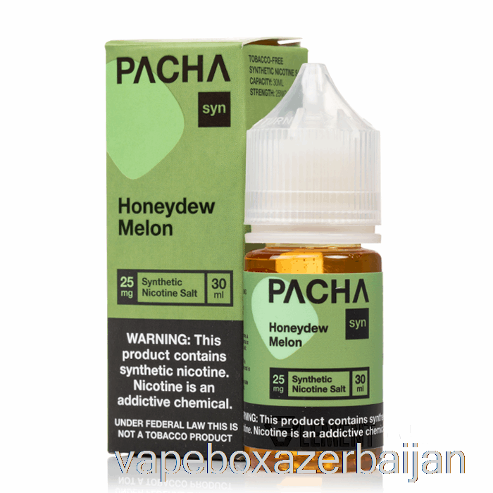 Vape Box Azerbaijan Honeydew Melon - Pachamama SALTS - 30mL 25mg
